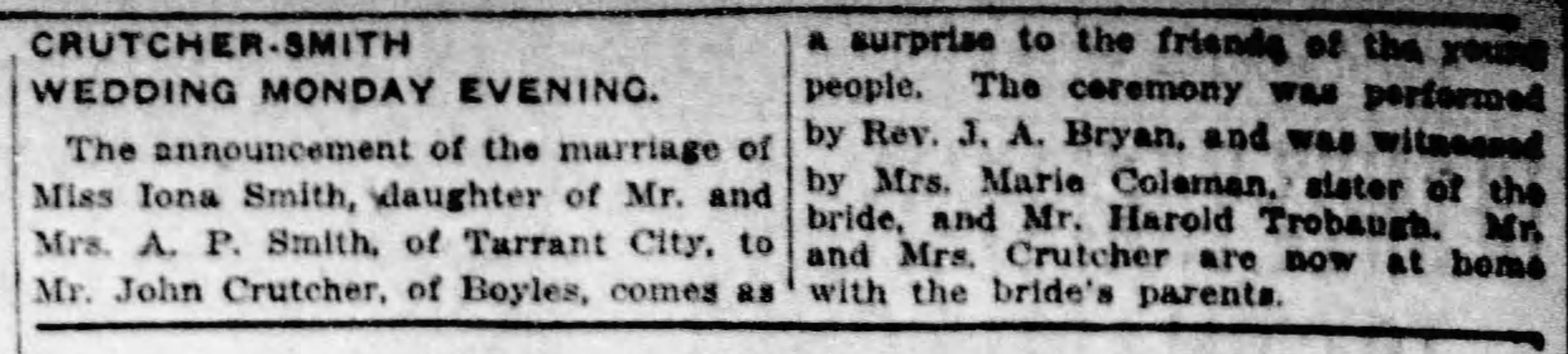 Iona Smith-John Crutcher